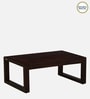 Otek Sheesham Wood Coffee Table In Scratch Resistant Walnut Finish