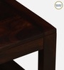 Otek Sheesham Wood Coffee Table In Scratch Resistant Walnut Finish