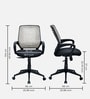 Otis Office Chair in Black And Grey Colour