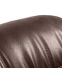 Otium Leatherette 1 Seater Motorized Recliner In Brown Colour