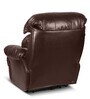 Otium Leatherette 1 Seater Motorized Recliner In Brown Colour