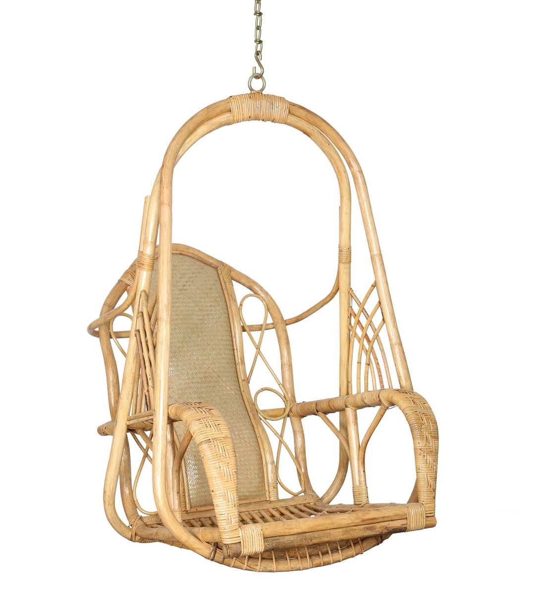 Buy Aiyana Outdoor Cane Swing With Cushion By Riyo Moda Online - Swings ...