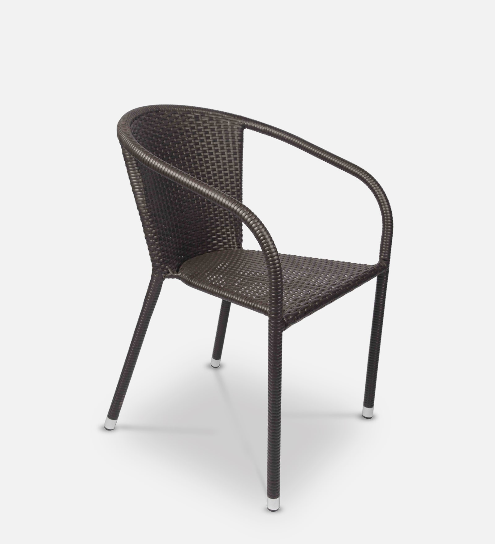 Outdoor Wicker Patio Chair in Brown Finish Outdoor Wicker Patio Chair in Brown Finish