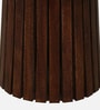 Oullins Mango Wood End Table In Tubbaq Finish