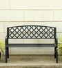 Outdoor Bench in Powder Coated Mild Steel