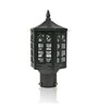 Outdoor Post Lantern Gate Light with Clear Glass