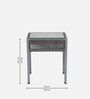 Outdoor Rope Table and Chair Set in Grey Finish