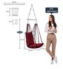 Fabric Swing in Red Colour