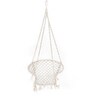 Indoor Fabric Swing in White Colour