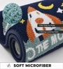 Blue To The Moon Non-Slip Bath Mat (40x60 CM)