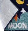 Blue To The Moon Non-Slip Bath Mat (40x60 CM)