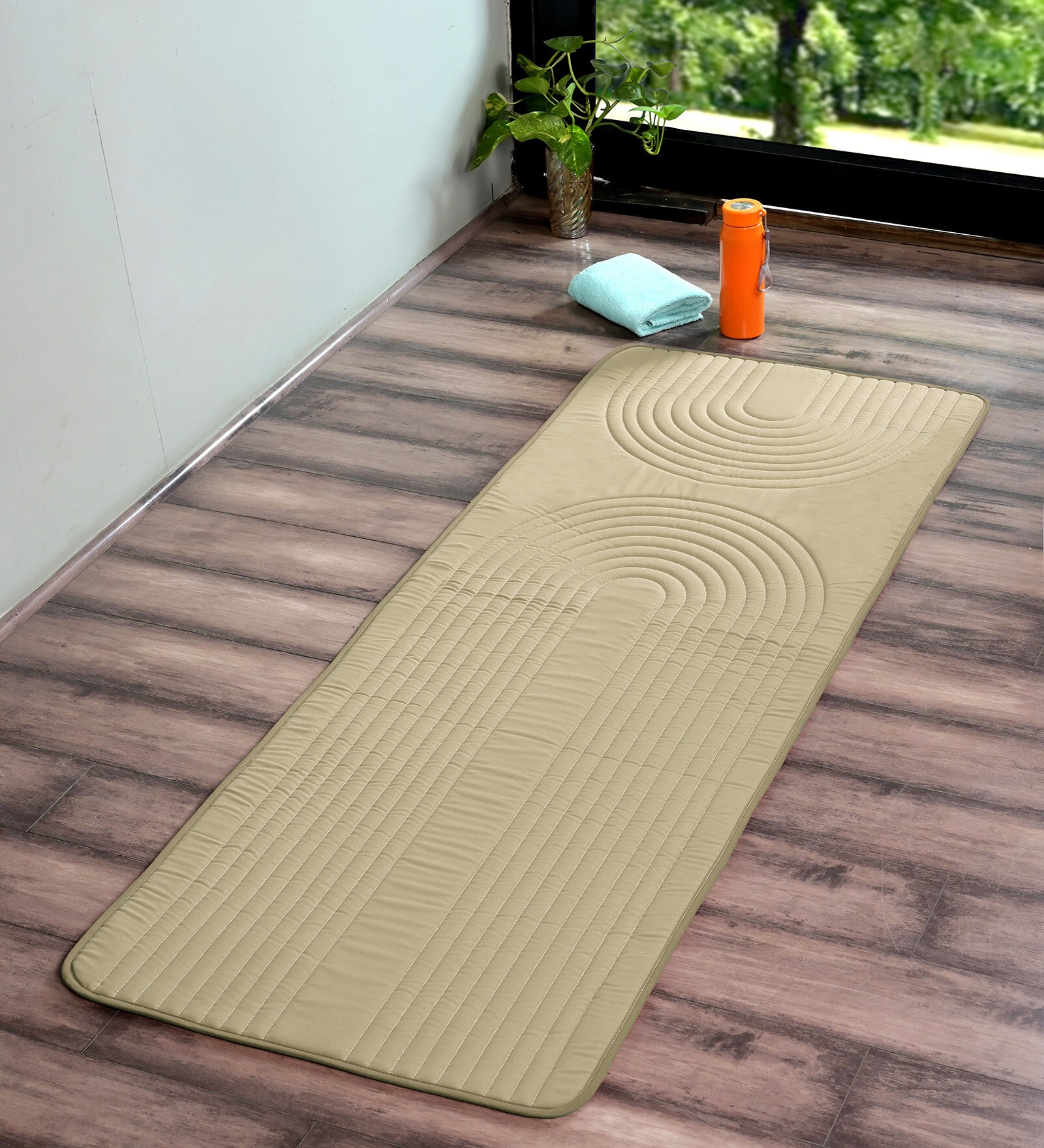Khakee Oval Micro Yoga Mat