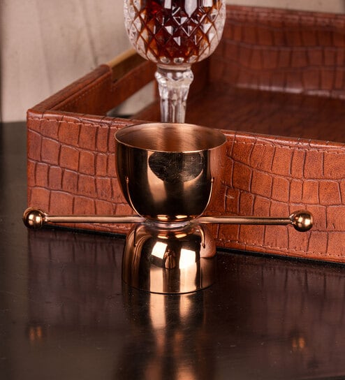 OVAL PEG MESURER ROSE GOLD