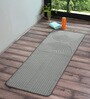 Grey Oval Micro Yoga Mat