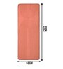 Rust Oval Micro Yoga Mat