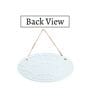 Oval Plates Big Wall Sign Holiday Beach Coastal Decor