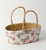 Oval Wicker Hamper Basket | Bamboo Basket | Cane Basket | Basket for Gift Hamper | Rattan Basket | Decorative Fruit Baskets