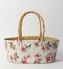 Oval Wicker Hamper Basket | Bamboo Basket | Cane Basket | Basket for Gift Hamper | Rattan Basket | Decorative Fruit Baskets