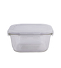 Oven Glass 500Ml Transparent Glass Airtight Food Storage Container