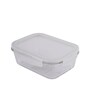 Oven Glass 630Ml Transparent Glass Airtight Food Storage Container