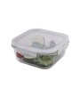 Oven Glass 750Ml Transparent Glass Airtight Food Storage Container