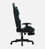 Overpower Leatherette Gaming Chair in Black & Purple Colour