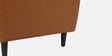 Owen Leatherette 3 Seater Sofa in Tan Colour