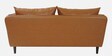 Owen Leatherette 3 Seater Sofa in Tan Colour