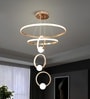 Owen| 60 Cm |Height Adjustable | 3 Light Mode | Modern LED Ceiling Chandelier for Living Room, Dining, Bedroom, Hall, Kitchen, Office,Luxury Decorative Lighting