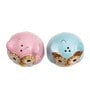 Owl Be There Blue & Pink Ceramic (Set of 2) Salt & Pepper Shaker