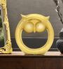 Owl Decorative Gold Ceramic SHOWPIECE
