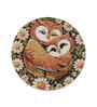Owl Print Night Bloom Coaster (Set of 2)