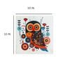 Owlsome White Marble Wall Art
