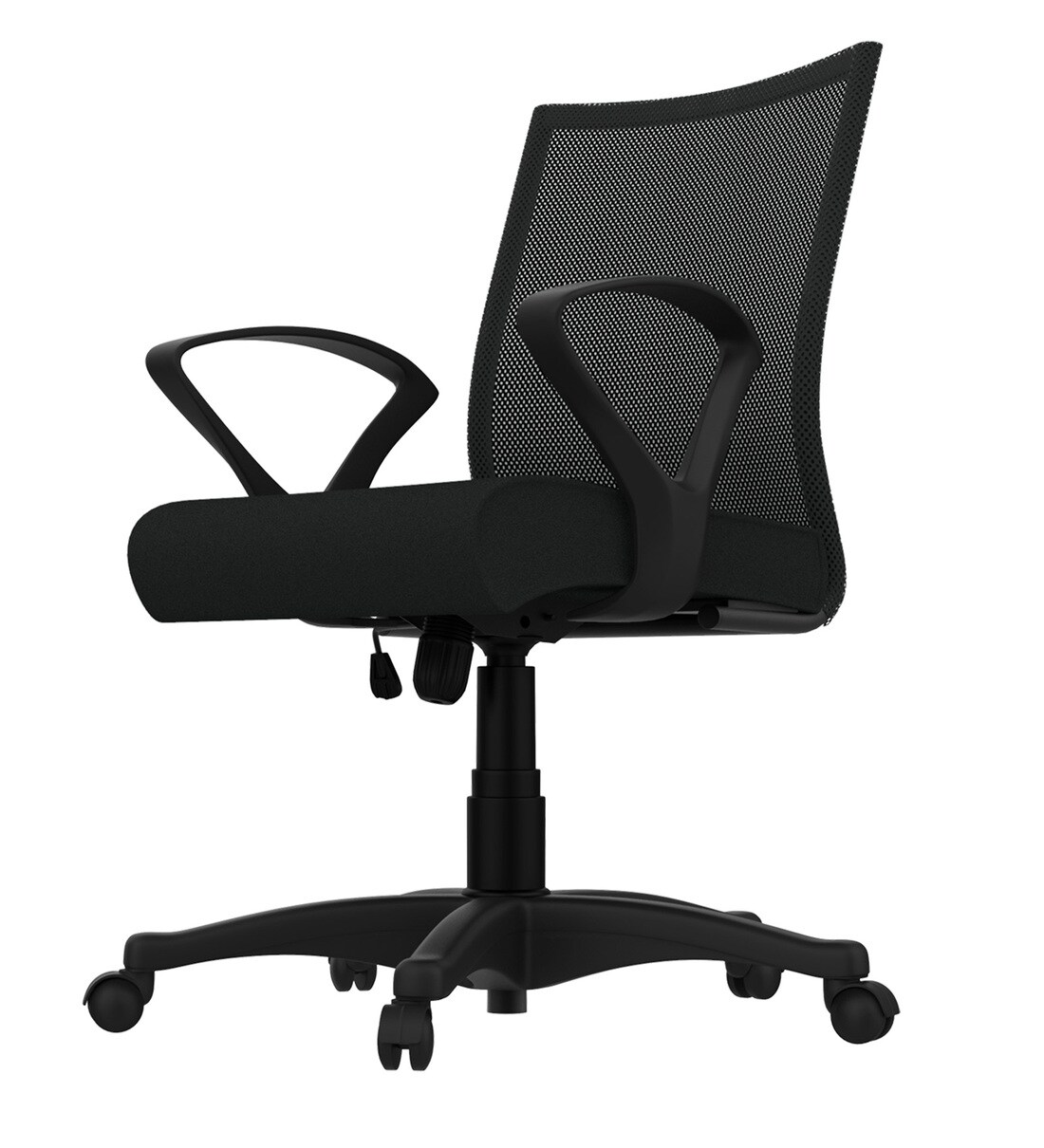 Buy Oxbo Ergonomic Chair In Black Colour By Godrej Interio Online - Mid 