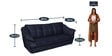 Oxford 3 Seater Sofa In Black Colour