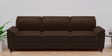 Oxford Leatherette 3 Seater Sofa in Brown Colour