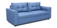 Oxnard Fabric 3 Seater Sofa in Blue Colour
