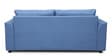 Oxnard Fabric 3 Seater Sofa in Blue Colour