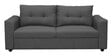 Oxnard 3 Seater Sofa In Charcoal Grey Colour