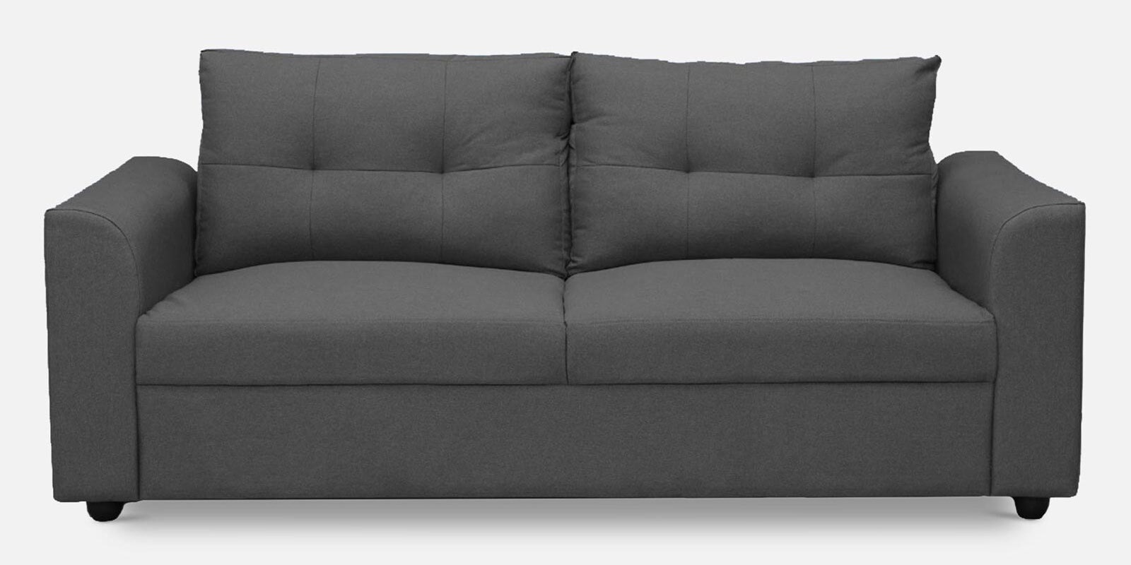 Oxnard 3 Seater Sofa In Charcoal Grey Colour