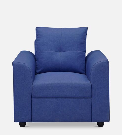 Oxnard 1 Seater Sofa In Royal Blue Colour