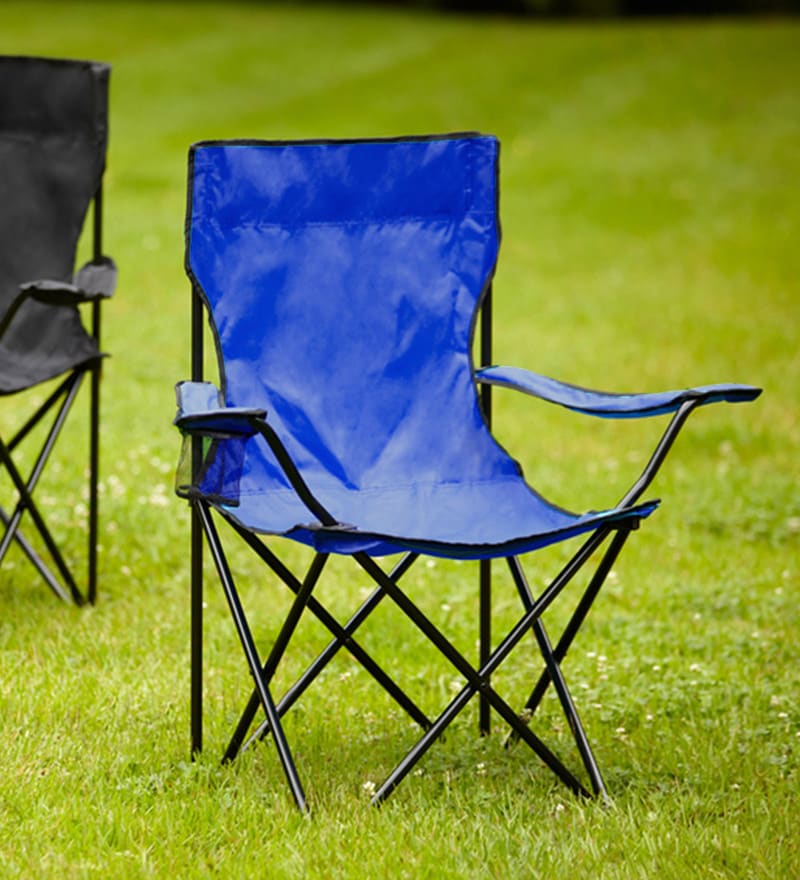 Buy Oxford Folding Patio Chair In Blue Colour By Kawachi Online Deck   Oxford Folding Patio Chair In Blue Colour By Kawachi Oxford Folding Patio Chair In Blue Colour By Ka Purwf5 