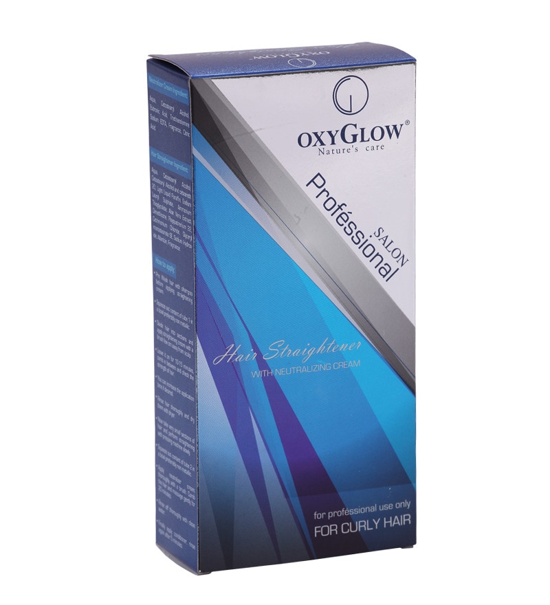 oxyglow hair straightener with neutralizing cream