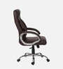 Oxford Leatherette Executive Chair in Brown Colour