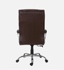 Oxford Leatherette Executive Chair in Brown Colour
