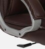 Oxford Leatherette Executive Chair in Brown Colour