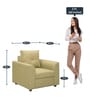 Oxnard 1 Seater Sofa In Beige Colour