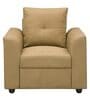Oxnard 1 Seater Sofa In Camel Yellow Colour