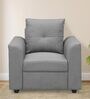 Oxnard 1 Seater Sofa In Grey Colour