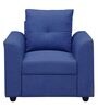 Oxnard 1 Seater Sofa In Royal Blue Colour